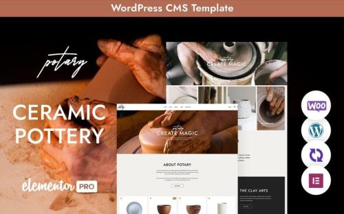 Potary - Ceramic And Pottery Multipurpose Responsive WordPress Theme theme free